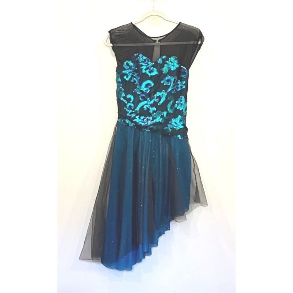 Revolution Dancewear What The Water Gave Me Lyrical Costume Adult Medium EUC